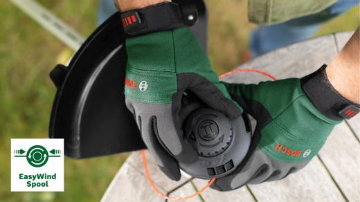 Trimmer de gazon cu acumulator Bosch AdvancedBrushCut 36V-23-750