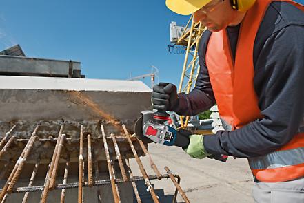 Polizor unghiular cu acumulator, X-LOCK Bosch GWX 18V-10 SC