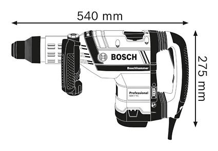 Ciocan demolator cu SDS max Bosch GSH 7 VC