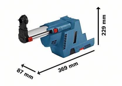 Aspirator integrat Bosch GDE 18V-16